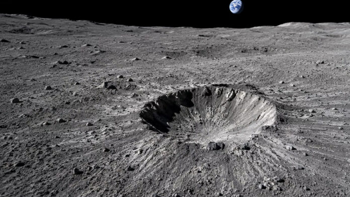 NASA's Lunar Reconnaissance Orbiter -4 SpaceX rocket's impact crater on the moon