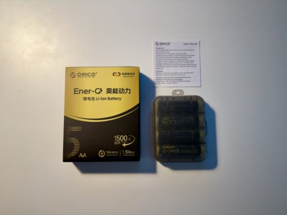 ORICO EnerVault EV8P та акумулятори Ener-G