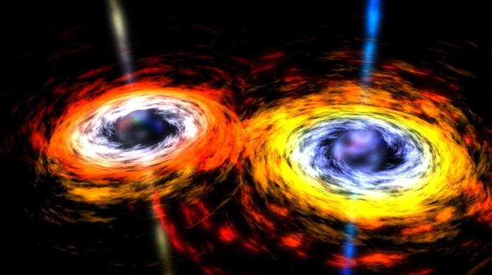 Pair of black holes