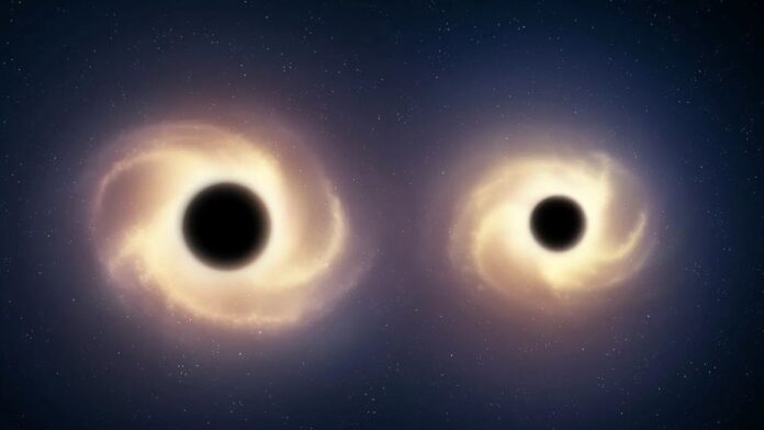 Pair of black holes