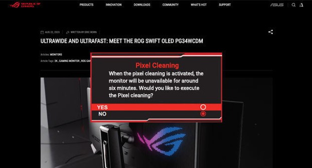 Pixel Cleaning