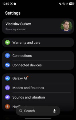 Samsung Galaxy Fold8 — One UI 9