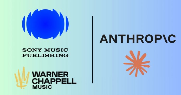 Sony, Warner, Anthropic