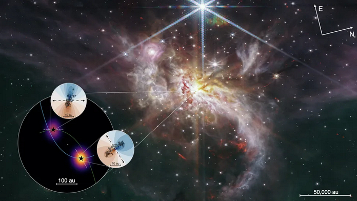 A binary star system IRAS 07299−165 A binary star system IRAS 07299−165