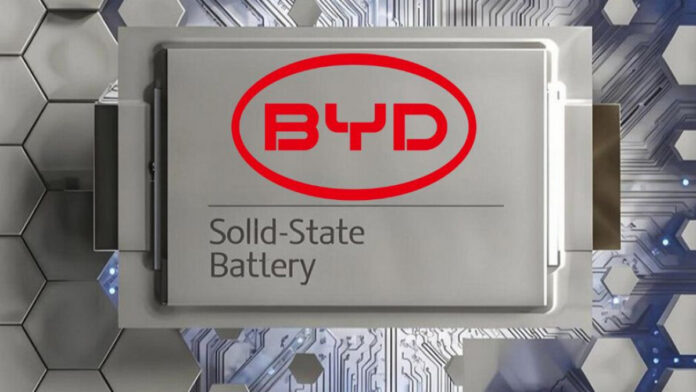 BYD solid-state battery technology BYD solid-state battery technology