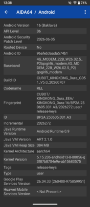 Cubot KingKong Dura