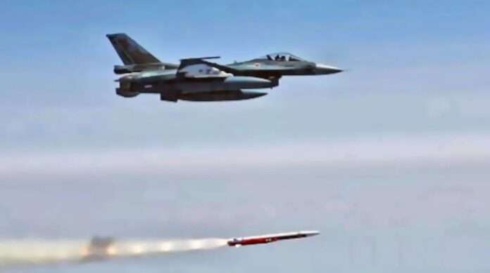 F-2 launches an ASM-3