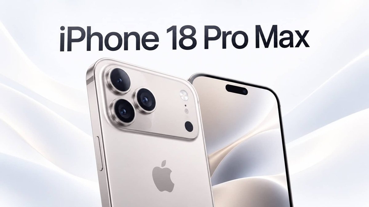iPhone 18 Pro Max