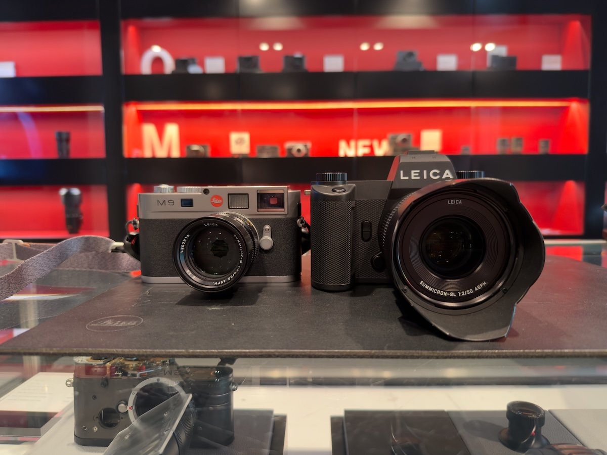 Leica SL3-P та Leica M9