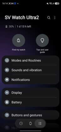 Samsug Galaxy Watch Ultra2 — Galaxy Wearable