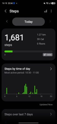 Samsug Galaxy Watch Ultra2 — Samsung Health