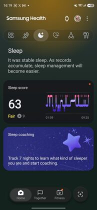 Samsug Galaxy Watch Ultra2 — Samsung Health