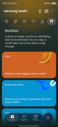 Samsug Galaxy Watch Ultra2 — Samsung Health