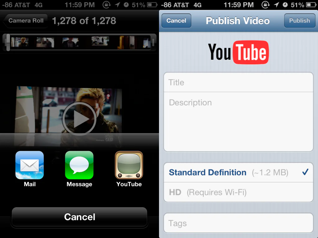 Apple отказываются от встроенного в iOS приложения YouTube