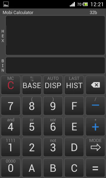 [Песочница] Mobi Calculator - самый продвинутый калькулятор для Android