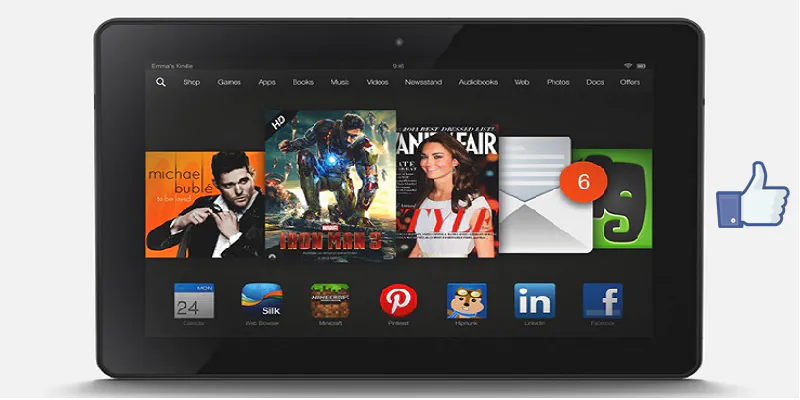 Amazon Kindle Fire HDX 8.9 положил на лопатки своих конкурентов от Apple и Google