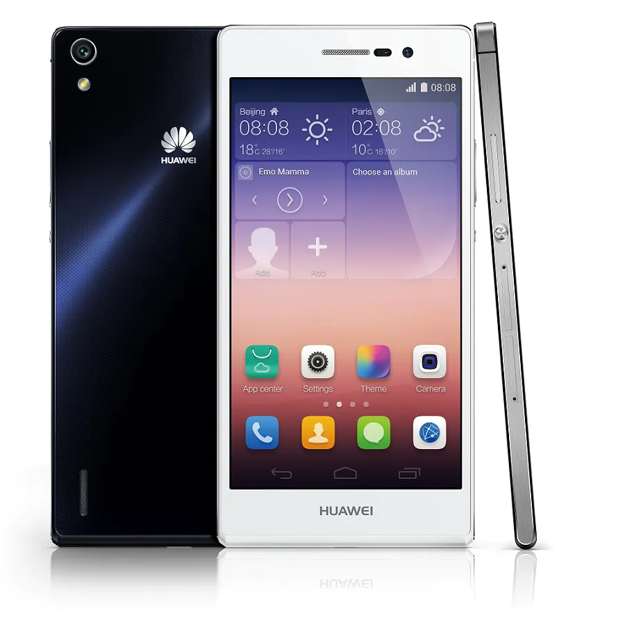 Huawei_Ascend P7_White&Black