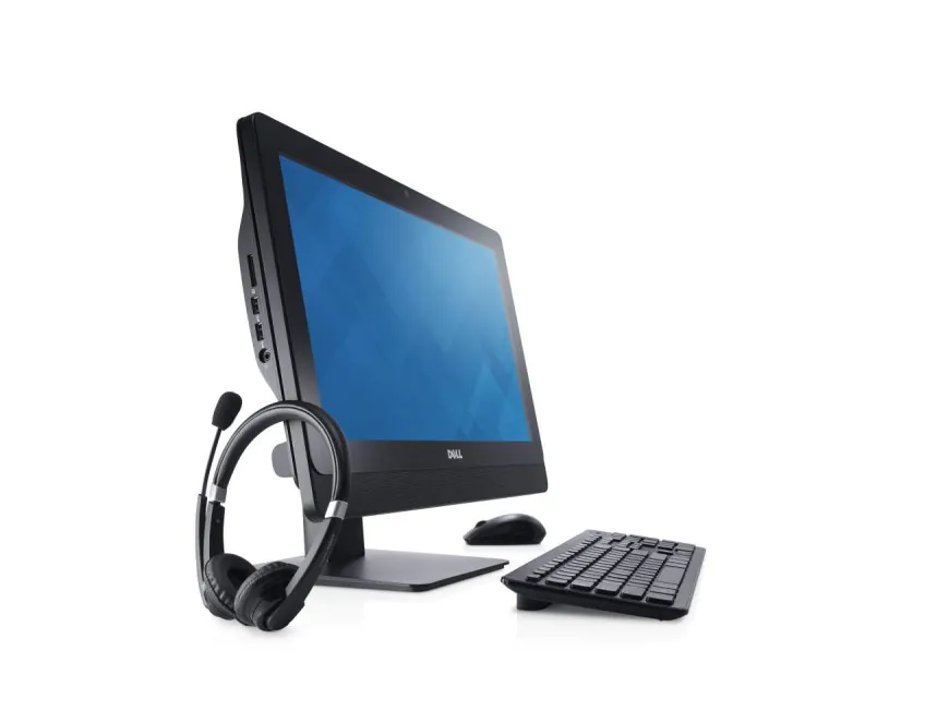 OptiPlex 3030 AIO Desktop with Keyboard and Headset
