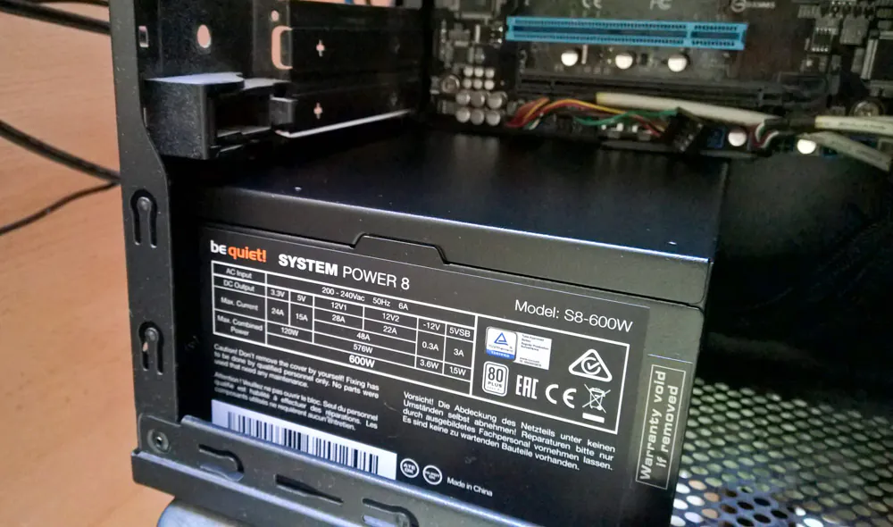 be quiet! System Power S8 600W
