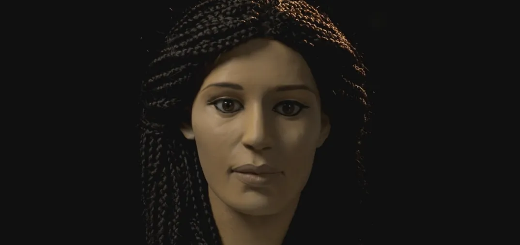 Skallen av en egyptisk mumie skrevs ut på en 3D-skrivare