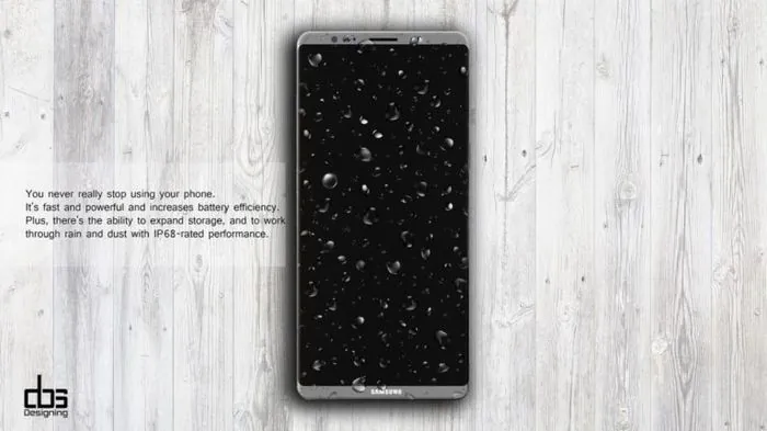Samsung Galaxy Note 8: концепція смартфона з подвійною камерою (відео)