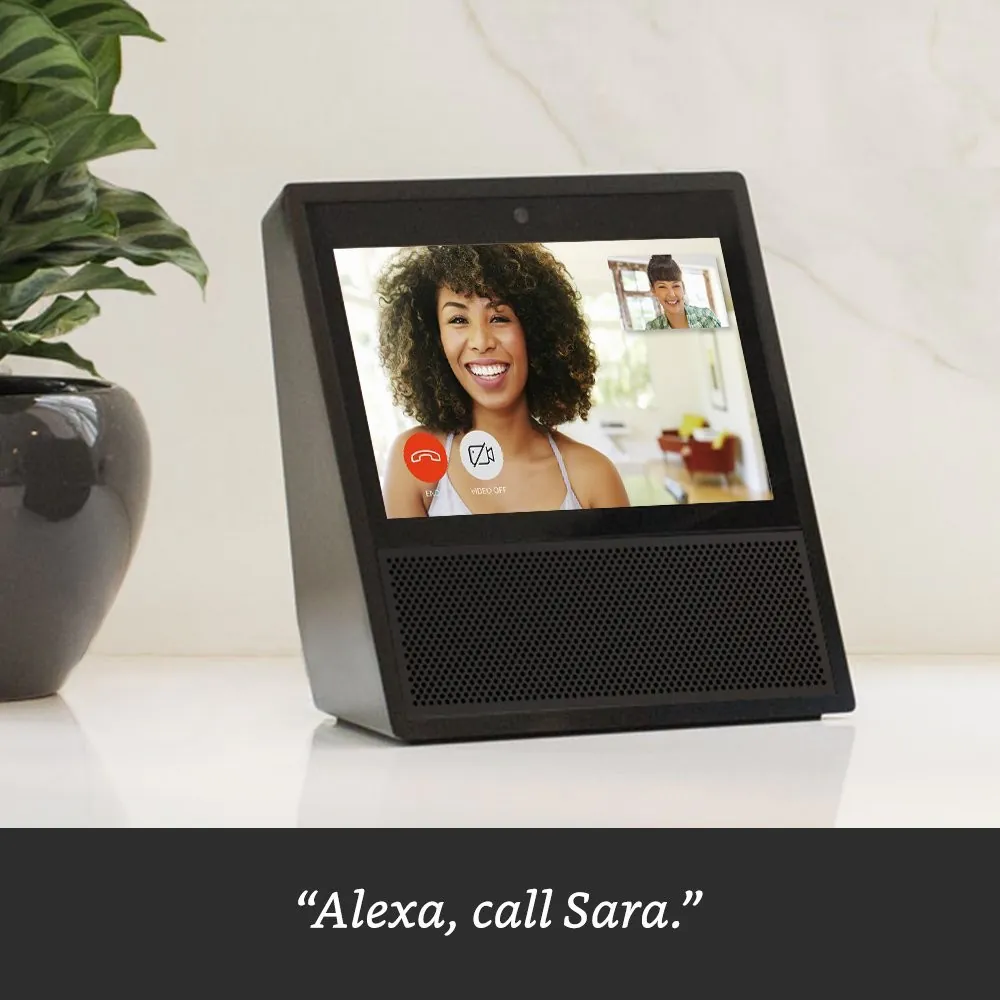 Amazon представила голосового помощника Echo Show с сенсорным экраном за $230
