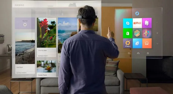 Microsoft разрабатывает устройство дополненной реальности