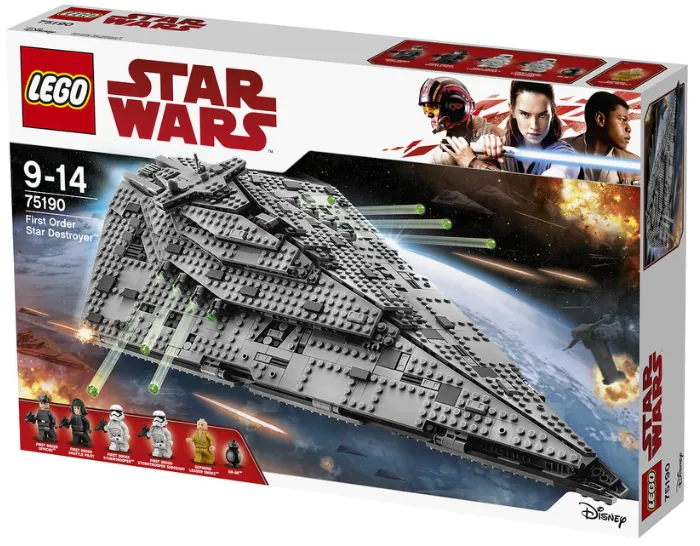 LEGO анонсировала новые наборы по «Звёздным войнам»