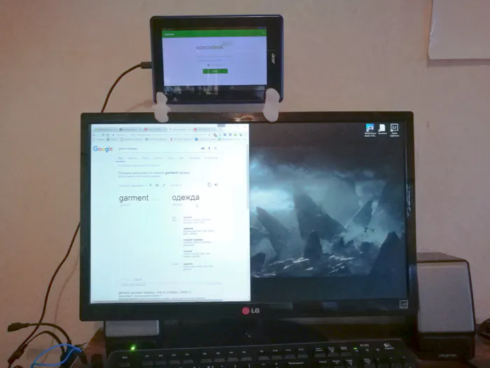 monitor tablet SpaceDesk