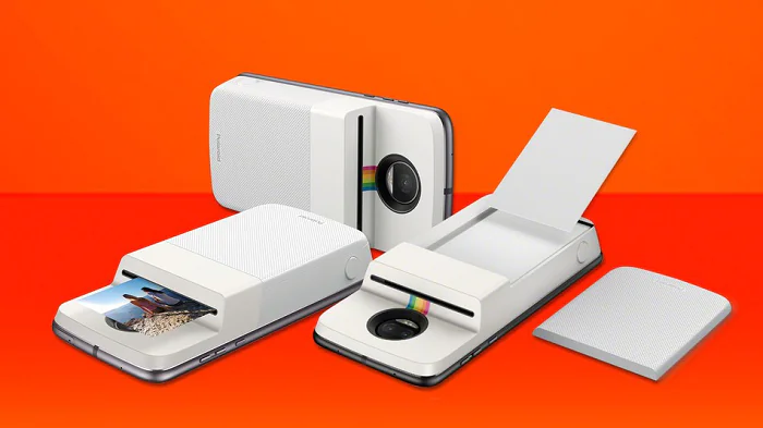 Новый Moto Mods от Polaroid превращает смартфон в фотопринтер