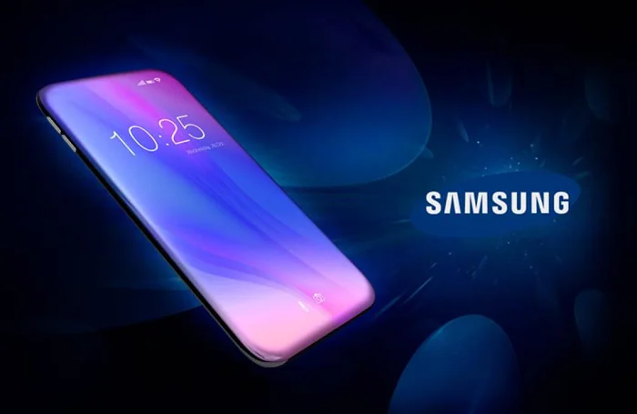 Слух: Samsung разрабатывает 100% безрамочный смартфон