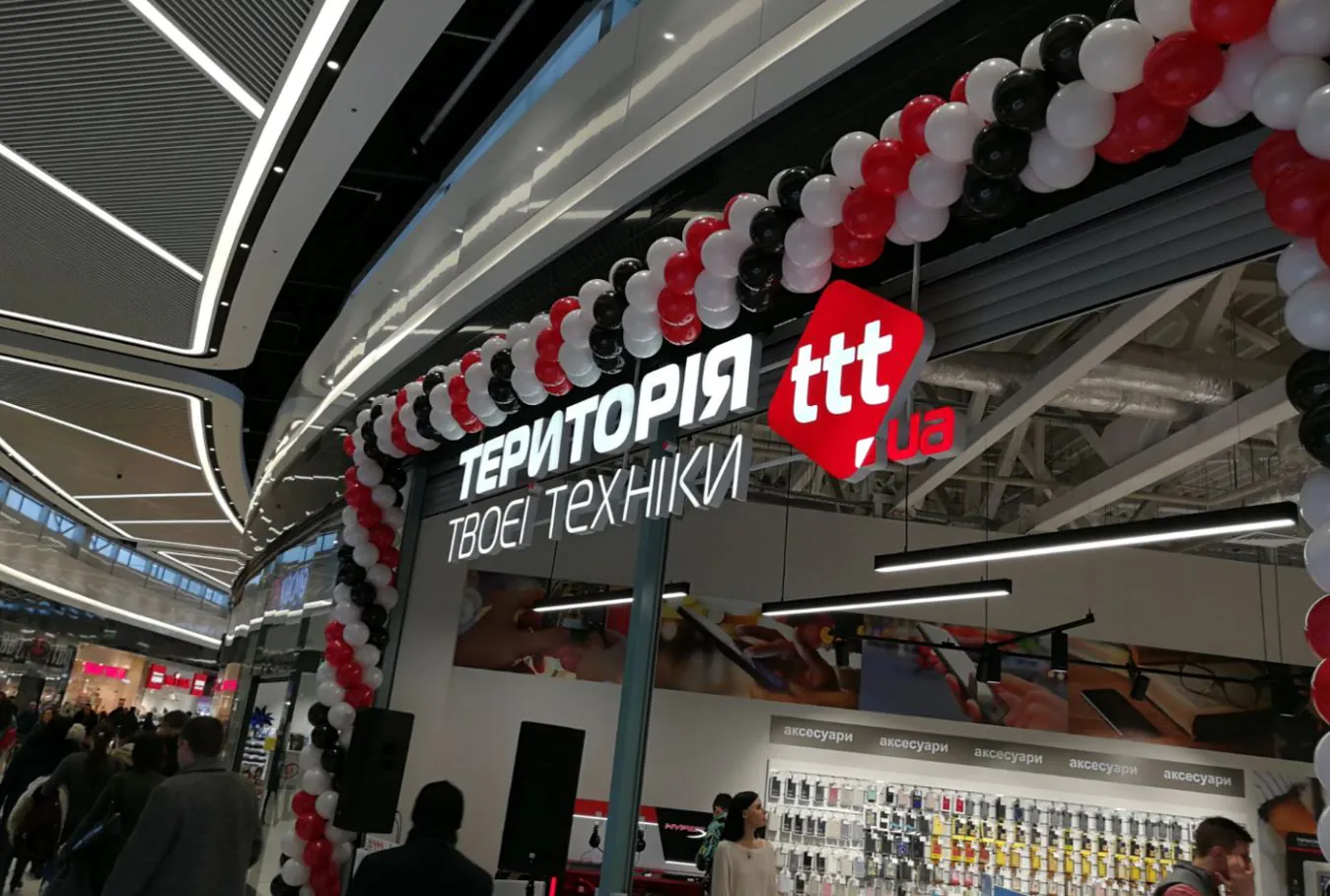 Репортаж: Открытие нового магазина электроники ttt.ua в Киеве