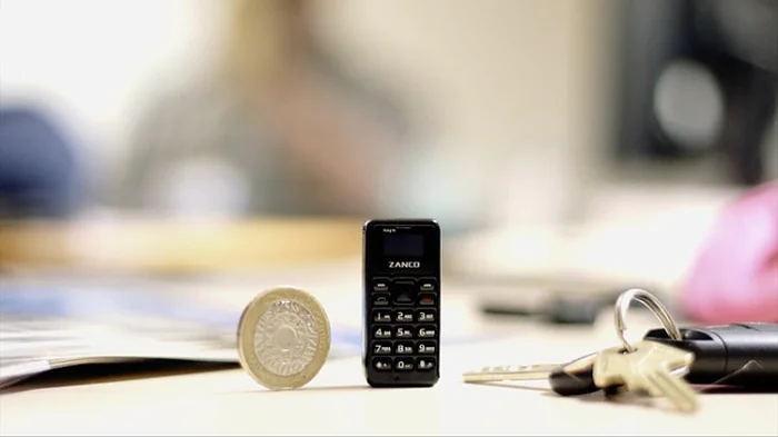 Zanco Tiny T1 станет самым маленьким мобильным телефоном в мире
