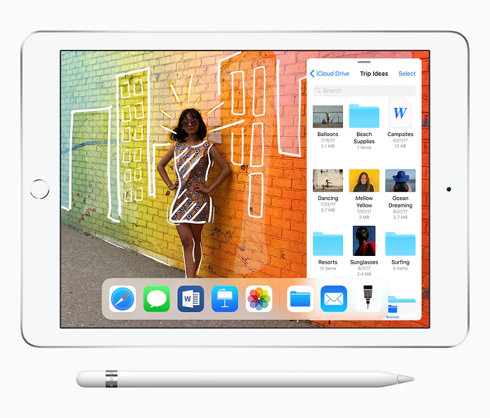 Apple показала новый iPad с поддержкой Apple Pencil