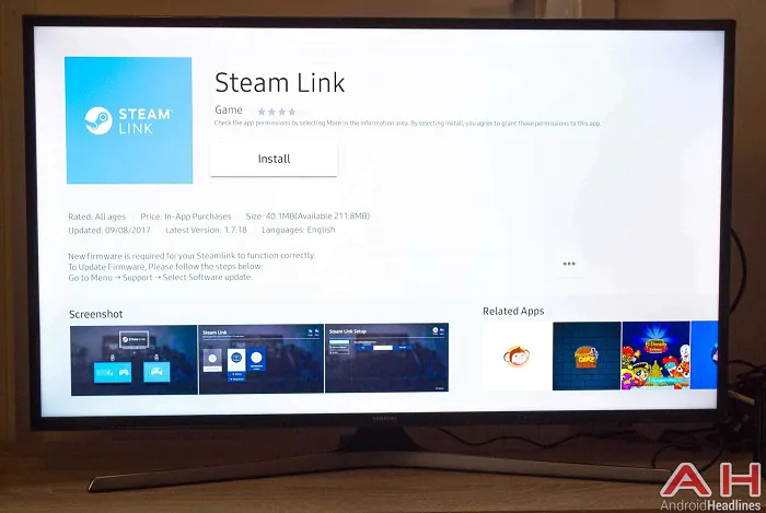 Steam Link and Steam Video