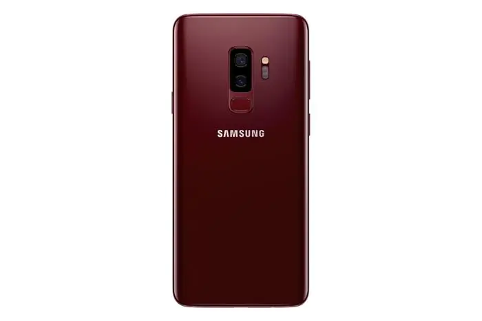 Galaxy S9 Burgundy Red