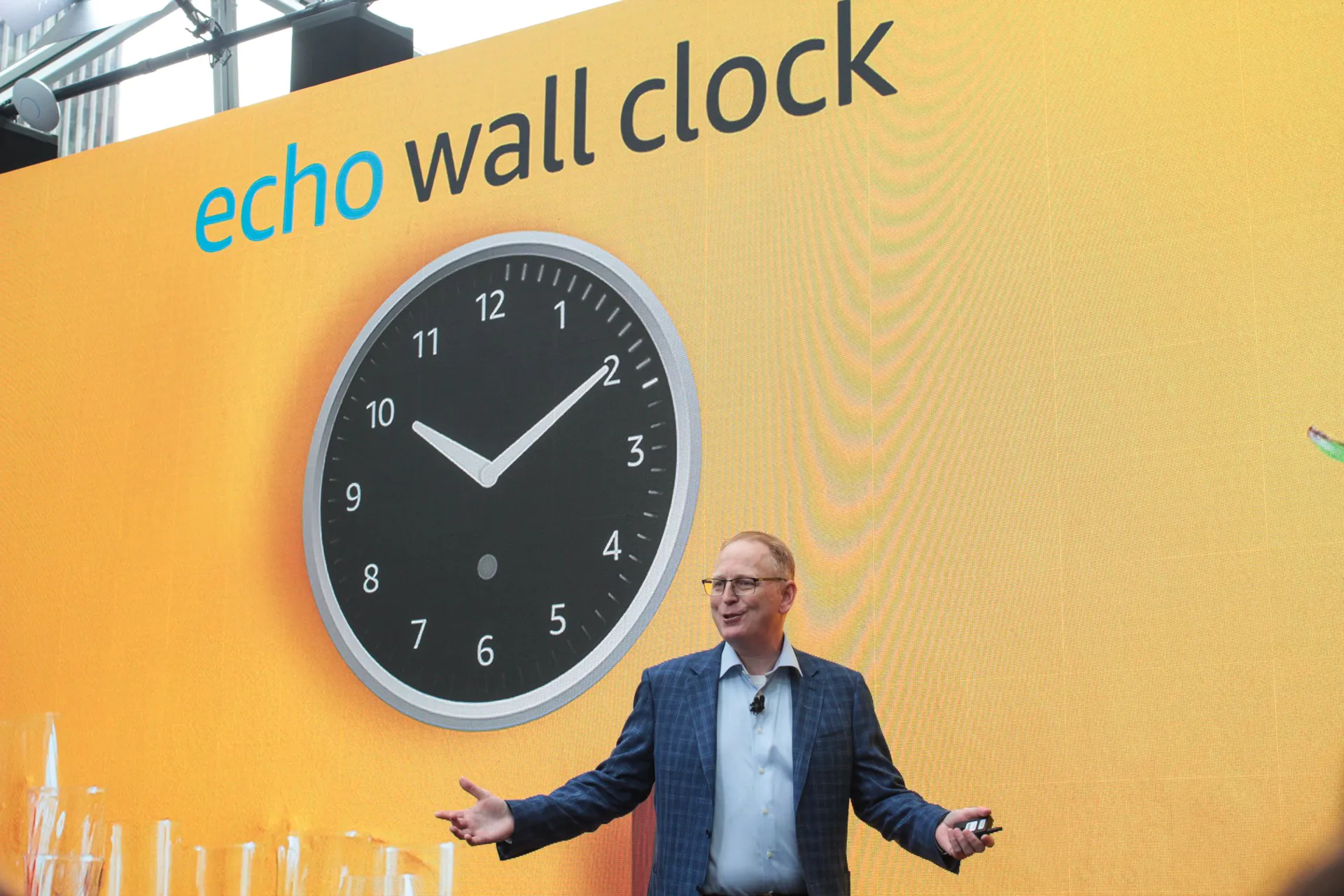 Amazon Echo Wall Clock Alexa