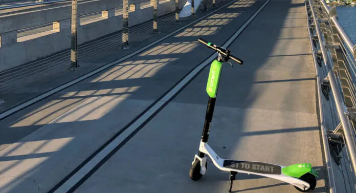 Uber Jump electric scooter