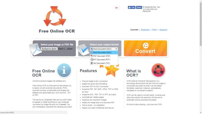 OCR online gratuito