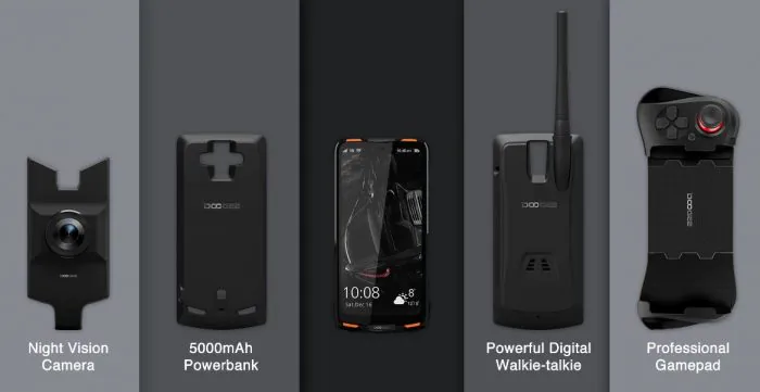 DOOGEE S90 – первый защищенный смартфон с модульным дизайном