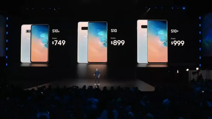 Samsung Galaxy S10 цены