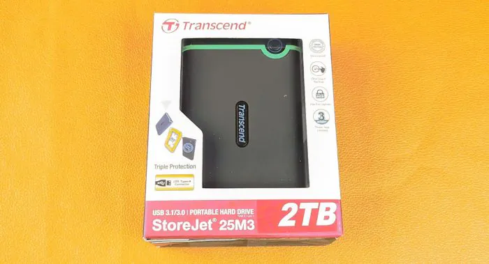 Transcend StoreJet 25M3S 2TB