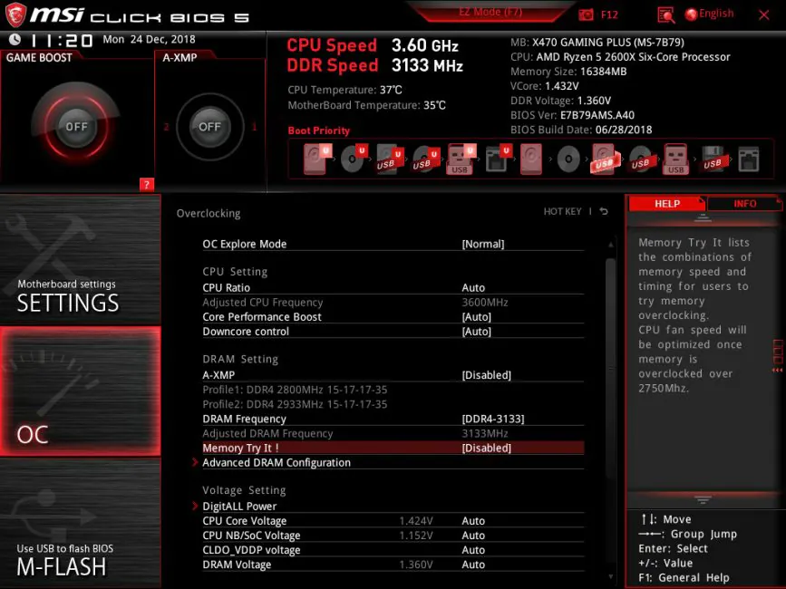 GeIL EVO X DDR4 Benchmark