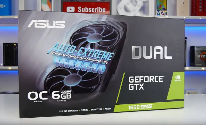 ASUS GeForce GTX 1660 SUPER DUAL EVO OC