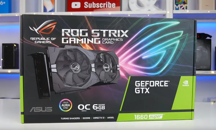 ASUS GeForce GTX 1660 SUPER ROG ストリックス OC