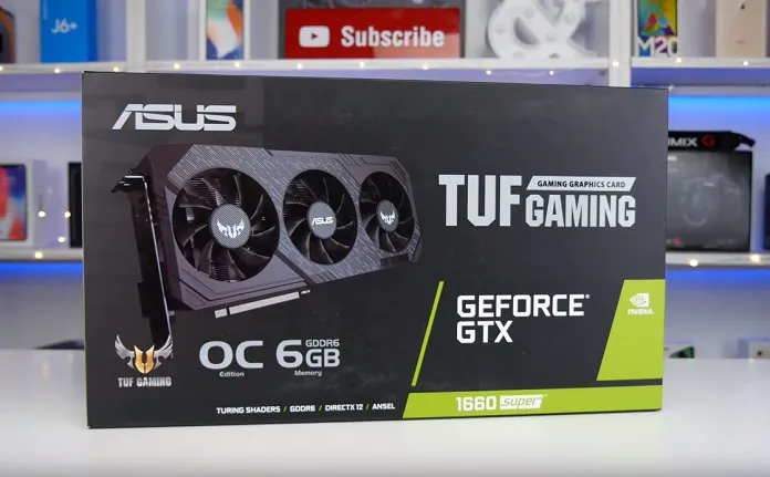 ASUS GeForce GTX 1660 SUPER TUF Gaming X3 OC
