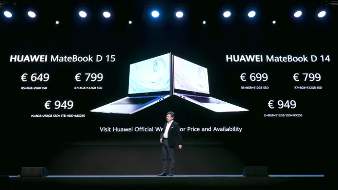 Huawei MateBook D.
