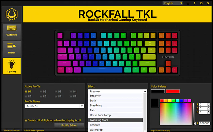 Hator Rockfall EVO TKL