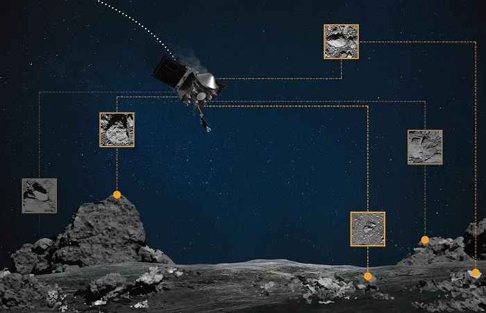 OSIRIS-REx NASA успішно зібрав фрагменти орбітального астероїда