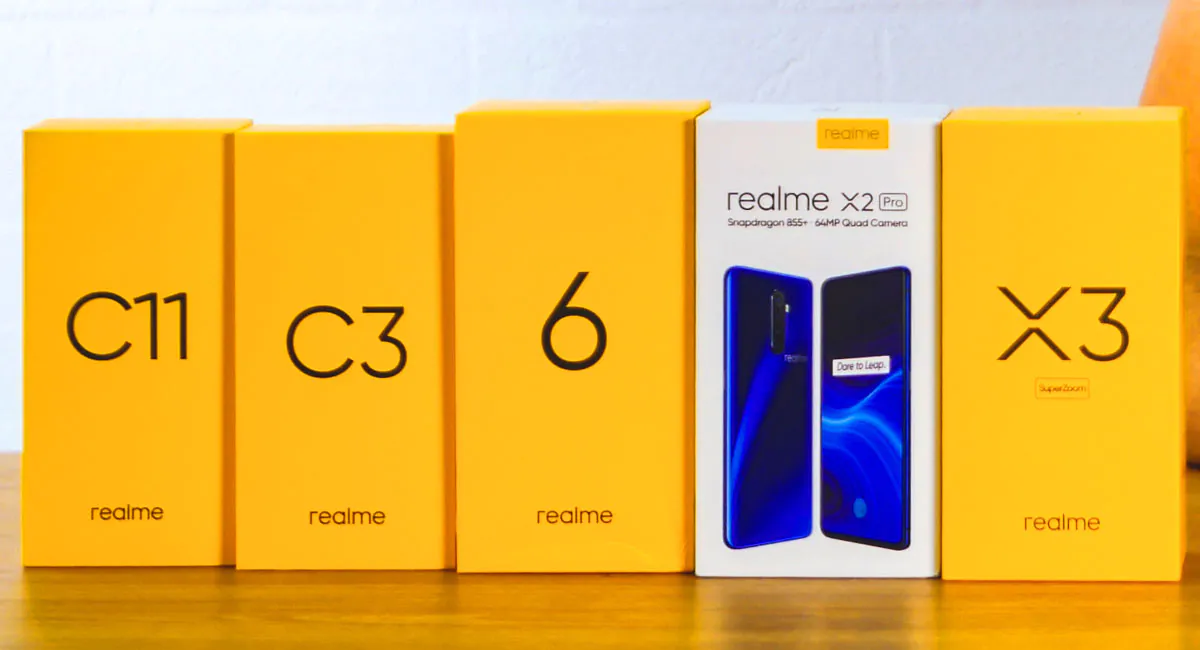 从 100 美元到 500 美元！ 一系列可用的智能手机 Realme
